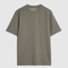 Khakifärgad slim fit-T-shirt Khakifärgad slim fit-T-shirt