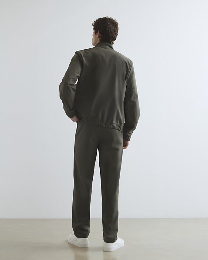 Khakifärgade skinny fit-byxor Khakifärgade skinny fit-byxor