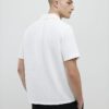 Krämfärgad slim fit-skjorta med revers