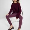 Lila skinny jeans