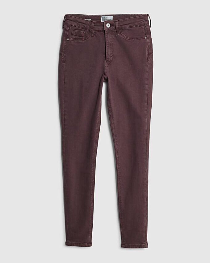 Lila skinny jeans