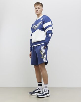 Marinblå Jort Fit Mont Prix-shorts