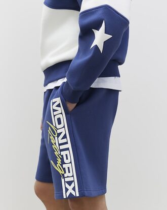 Marinblå Jort Fit Mont Prix-shorts