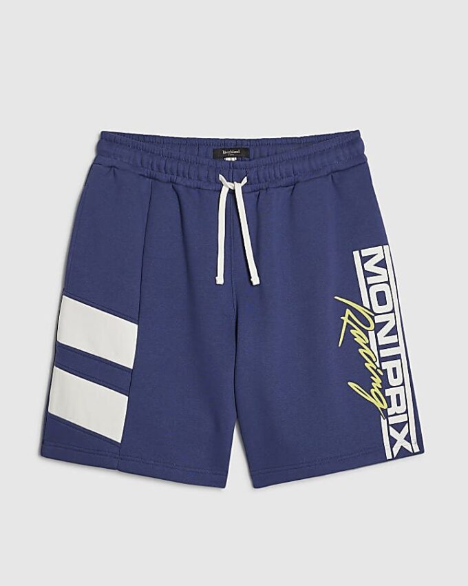 Marinblå Jort Fit Mont Prix-shorts