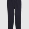 Marinblå slim fit-chinos