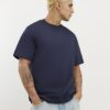 Marinblå T-shirt med normal passform