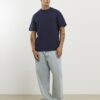 Marinblå T-shirt med normal passform