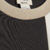 Mini Boys Beige Colour Block Luminis T-shirt