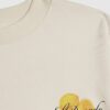 Mini Boys Beige Oversized fit Orange T-shirt