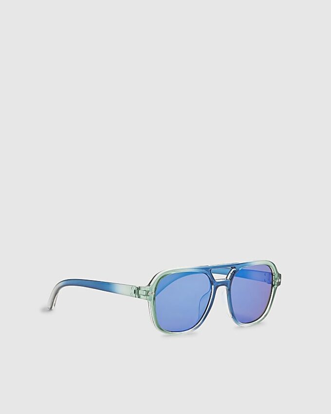 Mini Boys blå ombré aviator-solglasögon Mini Boys blå ombré aviator-solglasögon