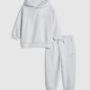 Mini Boys Blue Essentialism Hoodie Set Mini Boys Blue Essentialism Hoodie Set