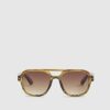 Mini Boys Brown Aviator-solglasögon