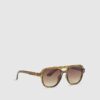 Mini Boys Brown Aviator-solglasögon