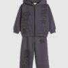 Mini Boys Grey Japanese Dragon Hoodie Set Mini Boys Grey Japanese Dragon Hoodie Set