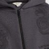 Mini Boys Grey Japanese Dragon Hoodie Set Mini Boys Grey Japanese Dragon Hoodie Set