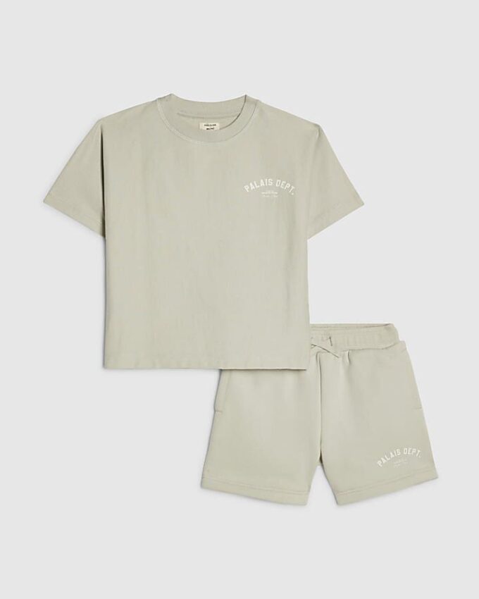 Mini Boys Grey Palais Dept T-shirt-set Mini Boys Grey Palais Dept T-shirt-set