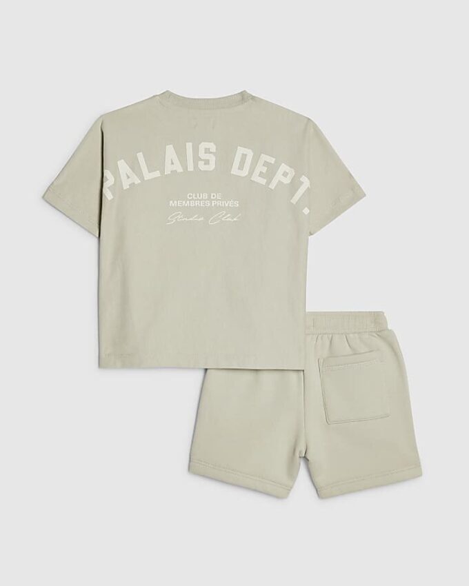 Mini Boys Grey Palais Dept T-shirt-set Mini Boys Grey Palais Dept T-shirt-set