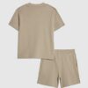 Mini Boys Khaki RR T-shirt och shorts-set Mini Boys Khaki RR T-shirt och shorts-set