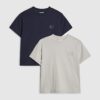 Mini Boys Navy RI 2-pack T-shirts