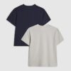 Mini Boys Navy RI 2-pack T-shirts