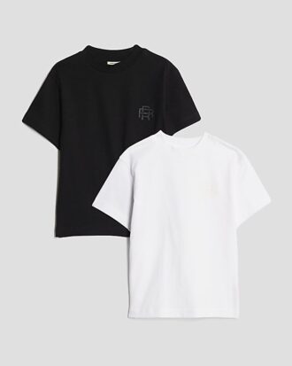Mini Boys svart 2-pack RI T-shirts