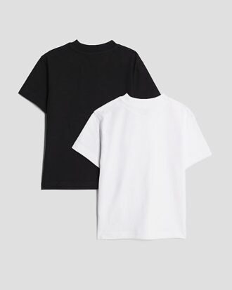 Mini Boys svart 2-pack RI T-shirts