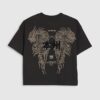 Mini Boys svart Dragon Japanese T-shirt