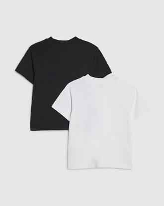 Mini Boys svart RR-paket med 2 T-shirts
