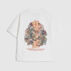 Mini Boys vit T-shirt med japansk drake