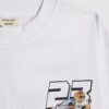 Mini Boys White Motocross Bear Car T-shirt