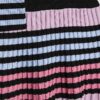 Mini Girls Black Stripe Polo Shirt Set Mini Girls Black Stripe Polo Shirt Set