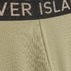 Mini Girls Khaki RI Waist Band Ribbed Set Mini Girls Khaki RI Waist Band Ribbed Set