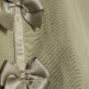 Mini Girls Khaki Satin Bow T-Shirt Set Mini Girls Khaki Satin Bow T-Shirt Set