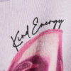 Mini Girls lila sweatshirt med rosett