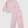 Mini Girls Pink River Sweatshirt Set Mini Girls Pink River Sweatshirt Set