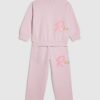 Mini Girls Pink River Sweatshirt Set Mini Girls Pink River Sweatshirt Set
