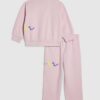 Mini Girls Pink River Sweatshirt Set Mini Girls Pink River Sweatshirt Set
