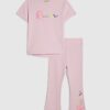 Mini Girls Pink River T-shirt-set