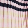 Mini Girls Pink Stripe Polo Shirt Set Mini Girls Pink Stripe Polo Shirt Set