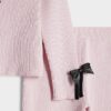 Mini Girls rosa byxset med rosett Mini Girls rosa byxset med rosett
