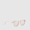 Mini Girls rosa glitter Aviator-solglasögon
