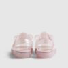 Mini Girls rosa glitterbågsandaler