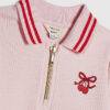Mini Girls rosa leggingsset med körsbärsrosett Mini Girls rosa leggingsset med körsbärsrosett