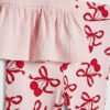 Mini Girls rosa leggingsset med körsbärsrosett Mini Girls rosa leggingsset med körsbärsrosett