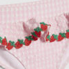 Mini Girls rosa tankini-set med jordgubbsmotiv Mini Girls rosa tankini-set med jordgubbsmotiv