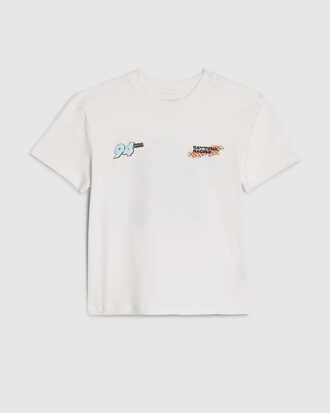 Mini pojkar vit 94 Bike T-shirt