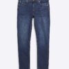 Mörkblå skinny fit-jeans Mörkblå skinny fit-jeans
