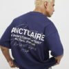 Navy Oversized Fit Sanctuaire T-shirt