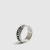 Nordisk ring i silverstål