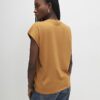 Orange T-shirt med långa ärmar